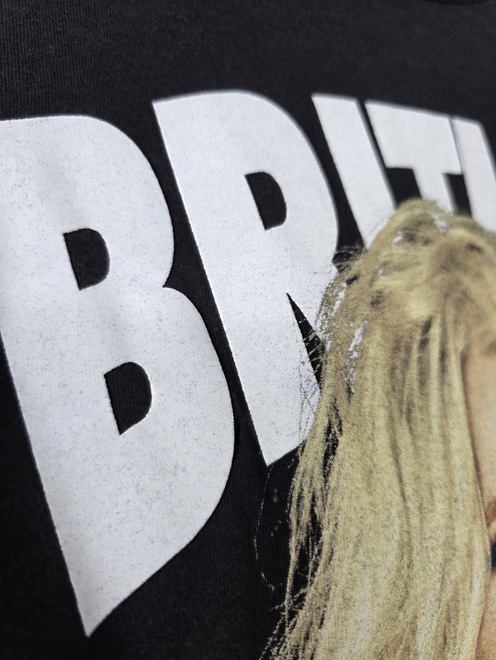 Britney Spears Black Graphic T-Shirt, Sz M - Picture 4 of 8